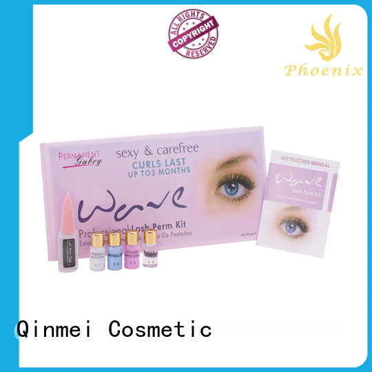 Qingmei eyelash lift and tint kit series for promotion