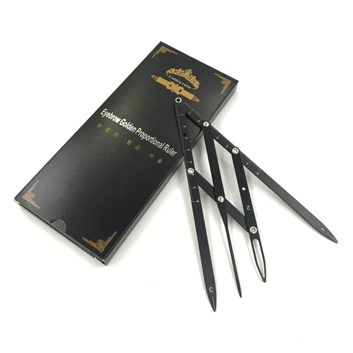 Golden Ratio Caliper Eyebrow Tool Measure Ruler For Eyebrow Shape Tattoo Design - Permanent Makeup