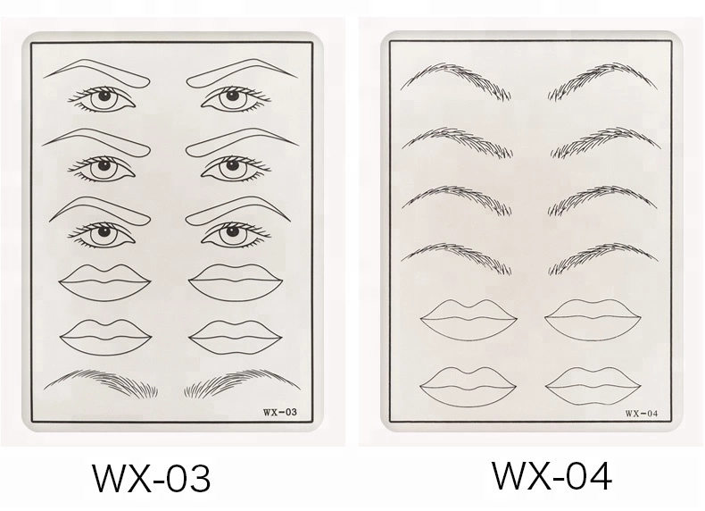 Qingmei factory price microblading practice skin from China for fashion look-3