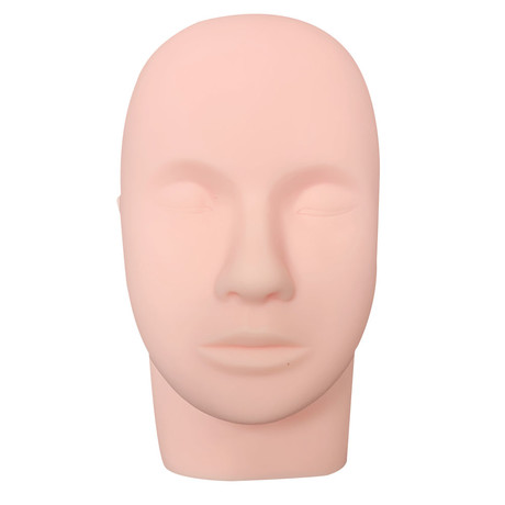 Практическая модель головы силиконового геля - постоянный макияж
