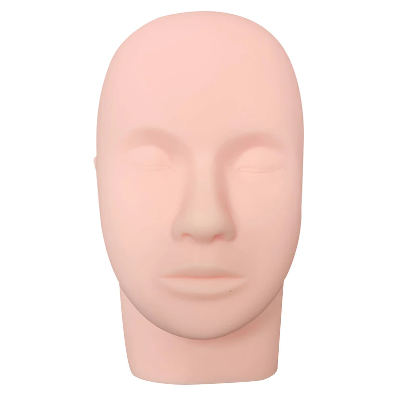 Practice Model Head of SIlicone Gel - Permanent makeup