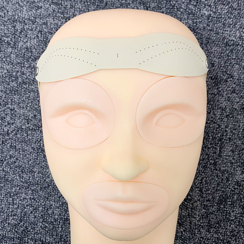 Giyilebilir Maske Kaşları Uygulama Cilt - Kalıcı Makyaj