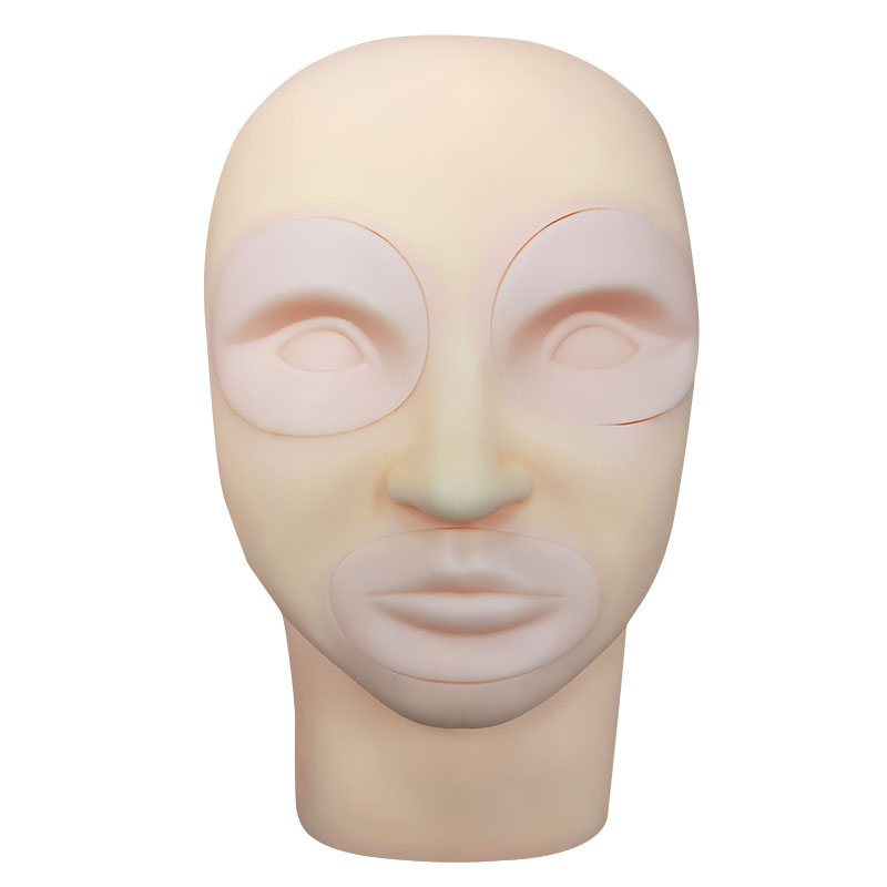 Regular Portable Eyes Lips Match With School Trainer Practice Mold Mannequin-Permanent Makeup