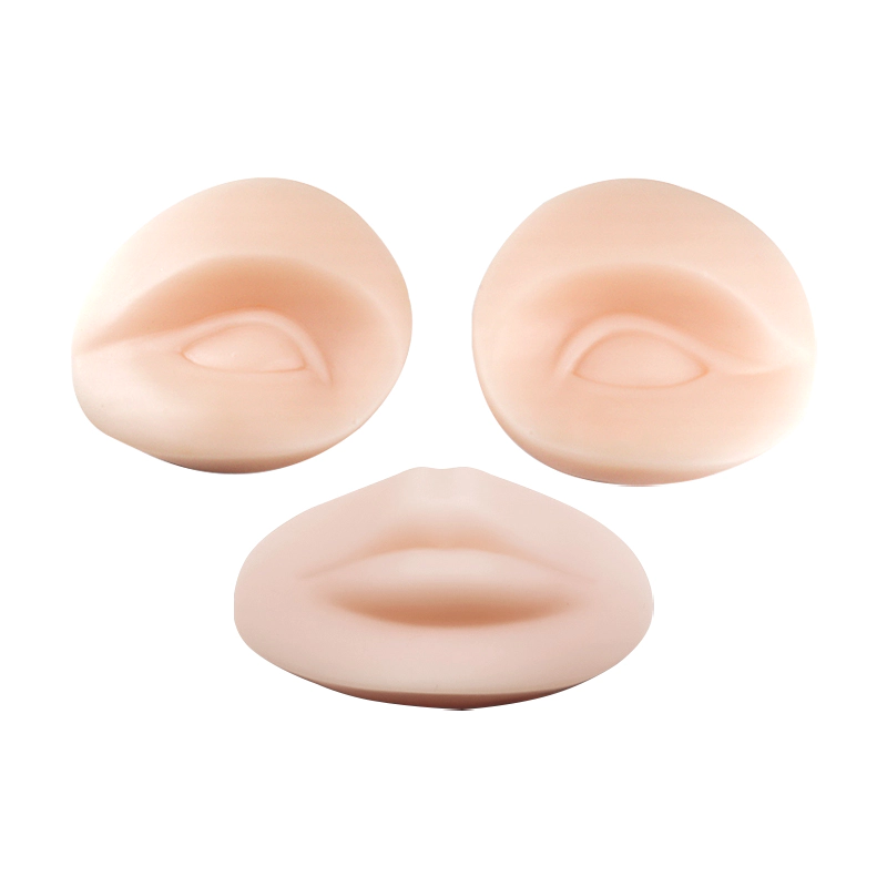 Regular Portable Eyes Lips Match With School Trainer Practice Mold Mannequin-Permanent Makeup