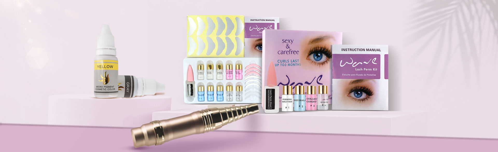 Best eyelash lift kit, lash lift treatment kit Manufacturer Qingmei