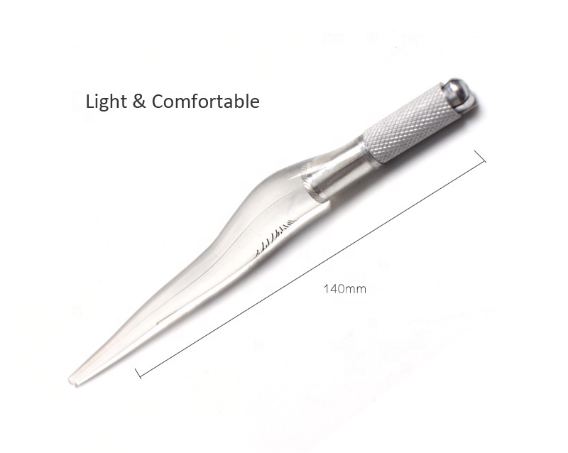 Acrylic Handle Fur-shape Manual Microblading Pen