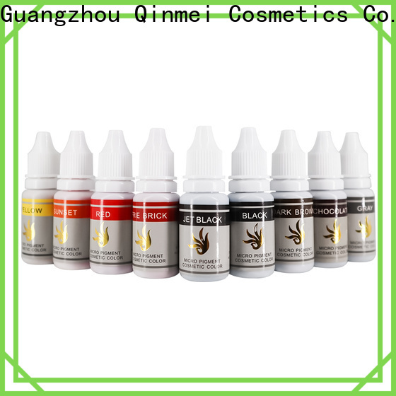 Qingmei kinds of tattoo ink with good price on sale