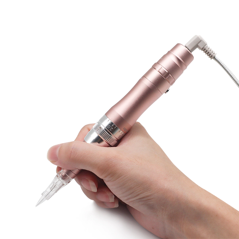 2021 Newest Wireless Tattoo Machine Gun Pen Microblading Permanent Makeup Machine With Battery Aluminum Alloy High Quality