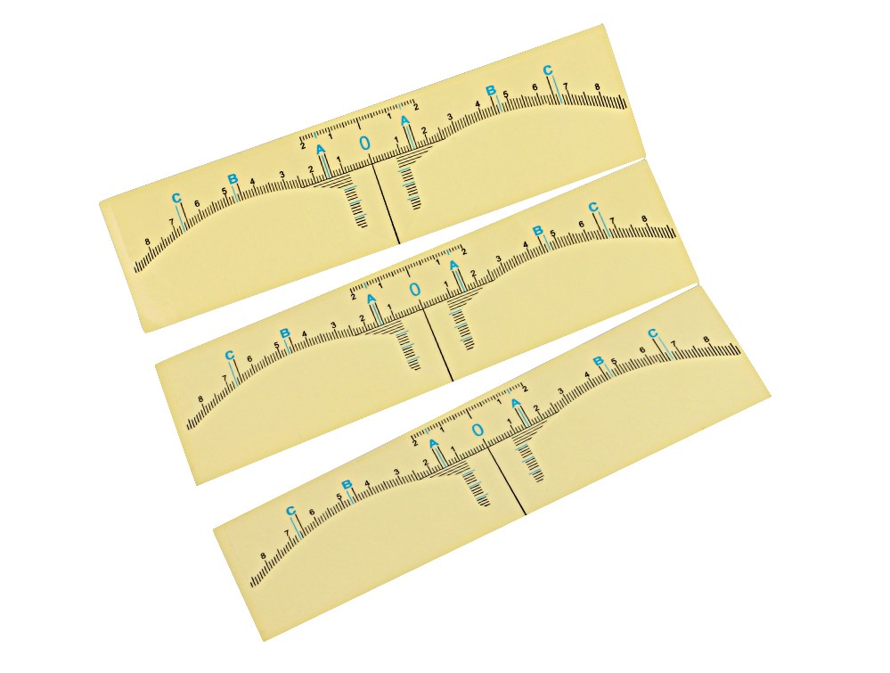 Eyebrow Ruler Sticker - Permanent Makeup