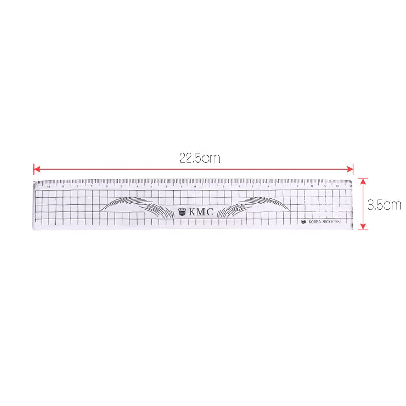 Eyebrow Measurer Ruler - Permanent Makeup