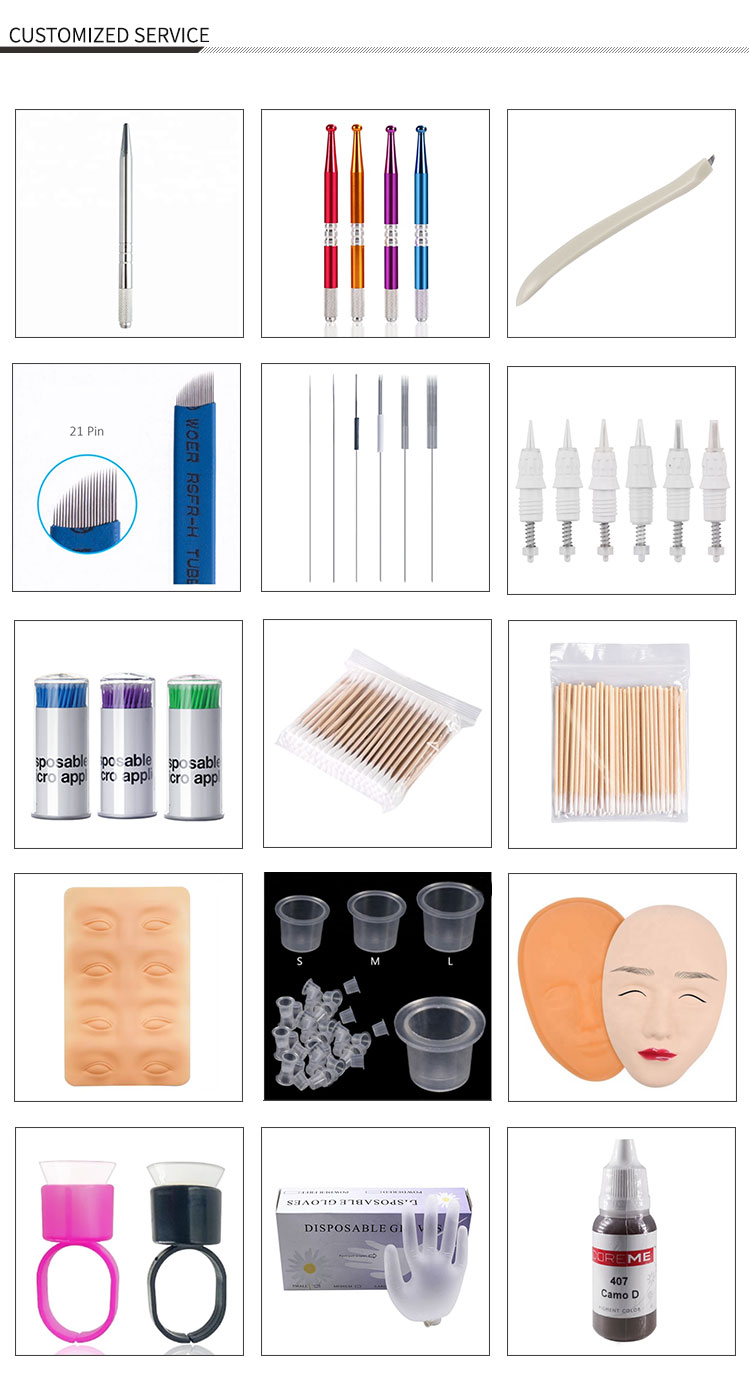 Qinmei microblading eyebrows pigment factory direct supply for fashion look-13