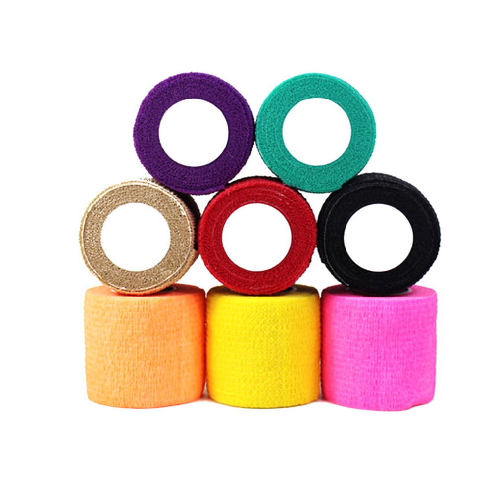 Disposable tattoo self-adhesive plastic bandage tattoo machine grips cover wrap tape permanent makeup tatto supplies accessories