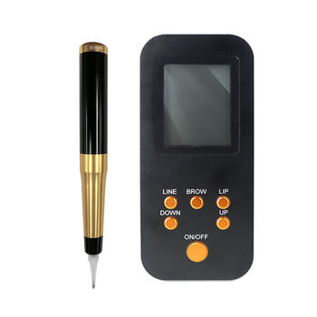 Best New Digital Control Semi Permanent Makeup Microblading Eyebrow Eyeline Lip Tattoo Machine Kit