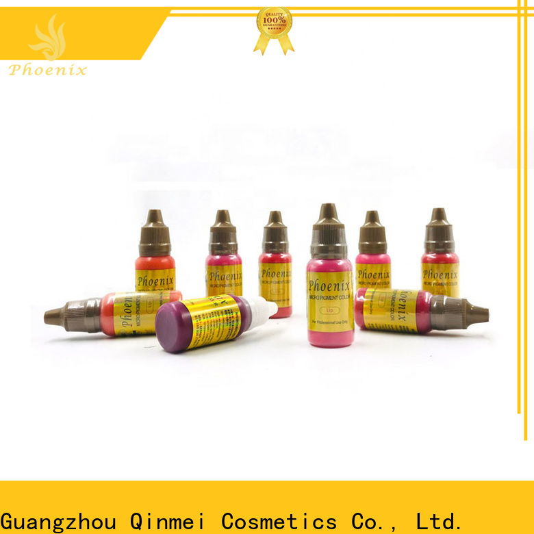 Qinmei pigment tattoo factory direct supply for fashion look