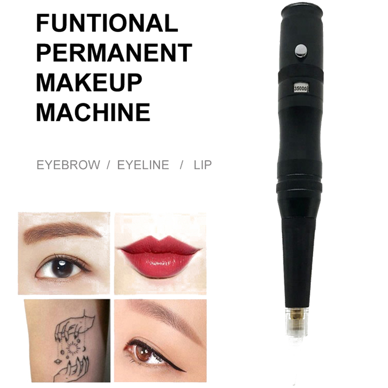 Eyebrows Tattoo Permanent Makeup Machine Pen Microblading PMU Gun Supplies