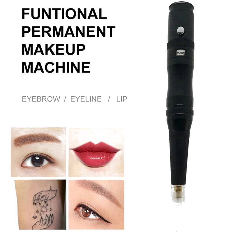 Eyebrows Tattoo Permanent Makeup Machine Pen Microblading PMU Gun Supplies