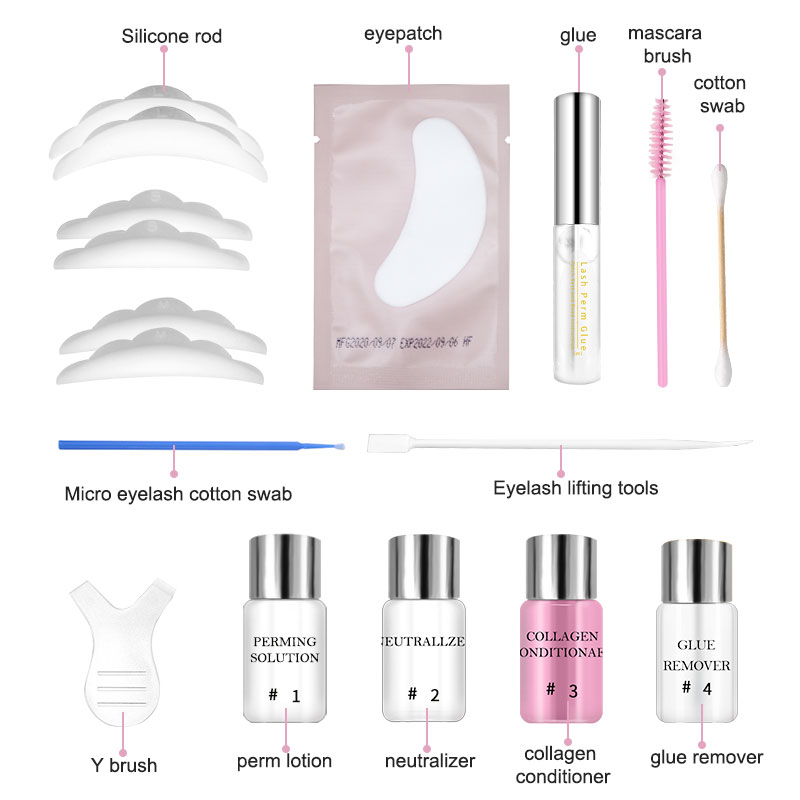Qinmei silicone eyelash perming kit directly sale on sale-3