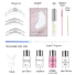 Qinmei cheap best at home eyelash lift kit from China for beauty