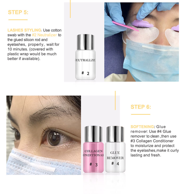 Qinmei silicone eyelash perming kit directly sale on sale-4