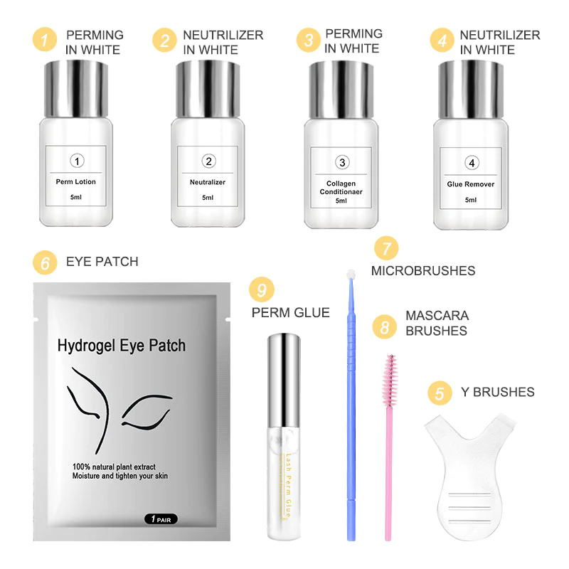 Qingmei Professional Eyelash Perming Eye Lashes Extension Lash lift kit