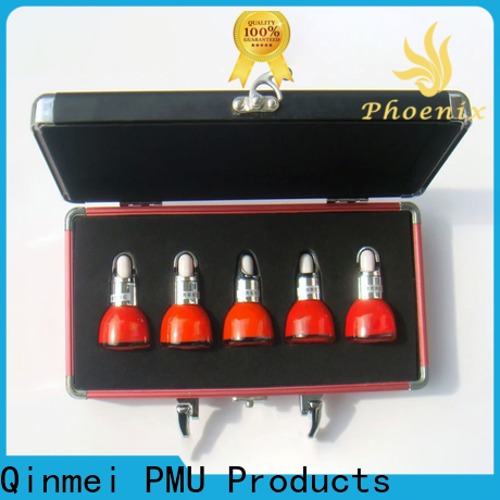 Qinmei best permanent makeup pigments factory for fashion look