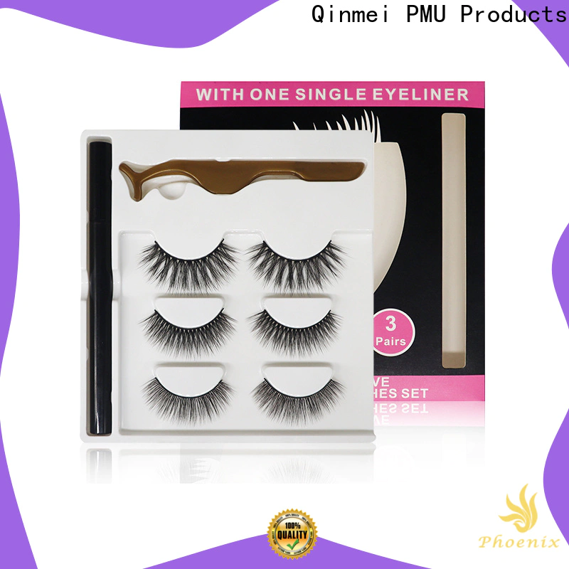 Qinmei top selling best false eyelashes for beginners directly sale on sale